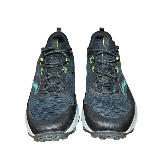 Saucony Trail Shoes in Black and Lime size 11.5 main image 4